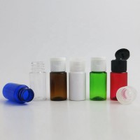 10ml skin care bottles plastic cosmetic container bottle with flip top cap