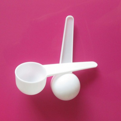 10g &20ml 20cc white plastic pp round measuring spoon, good quality PP spoon,tea coffee spoon