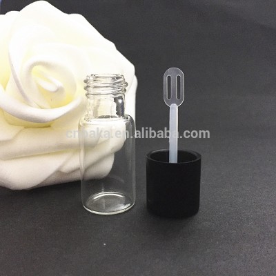 13/410 essential oil glass bottle,small emulsion face cream bottle with 13mm neck size,3ml glass bottle with brush cap