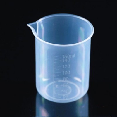 150ml 5OZ plastic measuring  cup, laboratory measuring cup, graduated Beaker