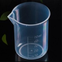 50ml Plastic beaker measuring cup, scale measuring cup